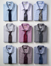 領帶與襯衫如何搭配？